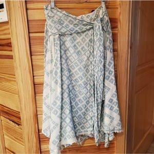 Free people maxi skirt